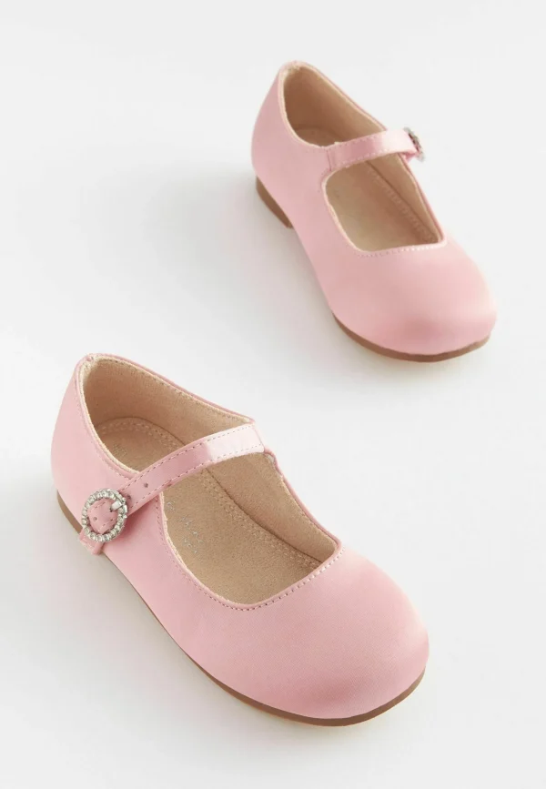 Next Bridesmaid Collection Mary Jane Occasion – Chaussures Premiers Pas – Pink Stain Resistant Satin 8