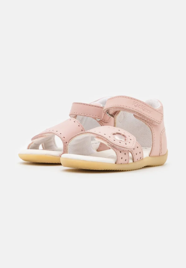 Kickers Bigkratch – Chaussures Premiers Pas – Rose Clair 3