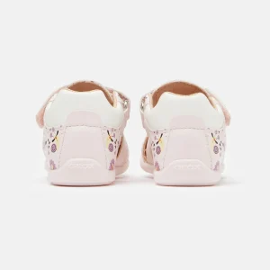 Geox Elthan Girl – Chaussures Premiers Pas – Light Pink/White 12