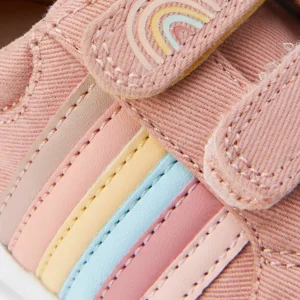 Next Rainbow – Chaussures Premiers Pas – Pink Canvas 18