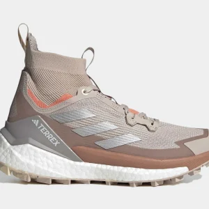 ADIDAS PERFORMANCE Terrex Free Hiker 2 – Chaussures De Marche – Taupe Taupe Met Impact Orange 28