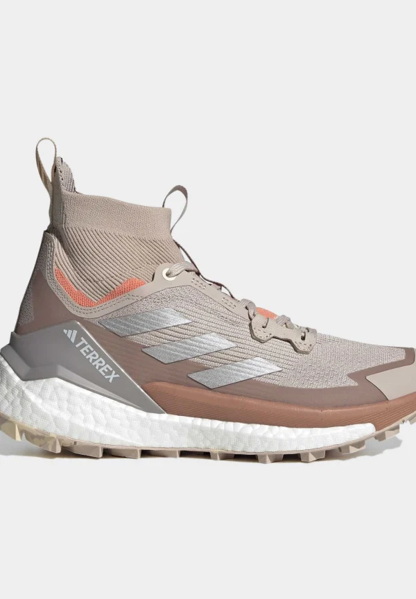 ADIDAS PERFORMANCE Terrex Free Hiker 2 – Chaussures De Marche – Taupe Taupe Met Impact Orange 10