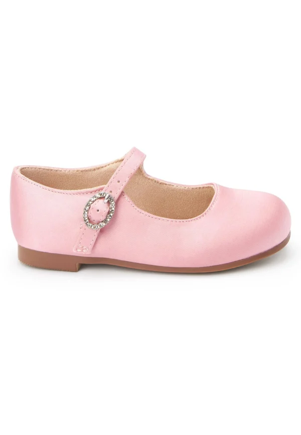 Next Bridesmaid Collection Mary Jane Occasion – Chaussures Premiers Pas – Pink Stain Resistant Satin 1