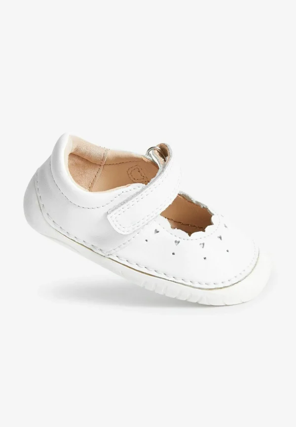 Next Crawler Mary Jane – Chaussures Premiers Pas – White Leather 6