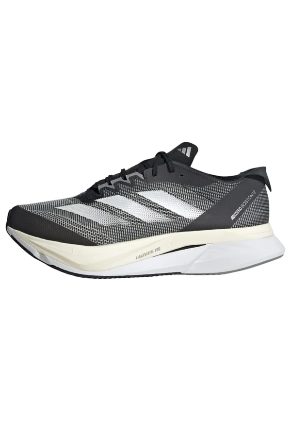 ADIDAS PERFORMANCE Adizero Boston 12 – Chaussures De Running Neutres – Core Black Cloud White Carbon 1