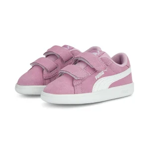 Puma Smash 3.0 – Chaussures Premiers Pas – Lilac Chiffon White 10