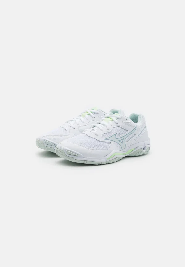 Mizuno Wave Phantom 3 – Chaussures De Volley – White/Glacial Ridge/Patina Green 3