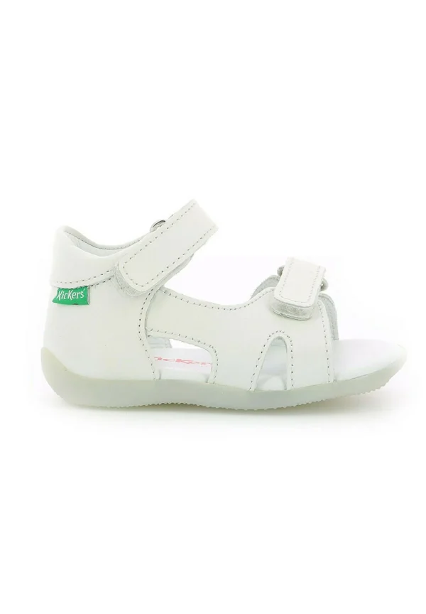 Kickers Binsia-2 – Chaussures Premiers Pas – Blanc 6