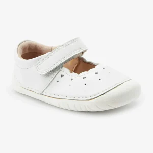 Next Crawler Mary Jane – Chaussures Premiers Pas – White Leather 9