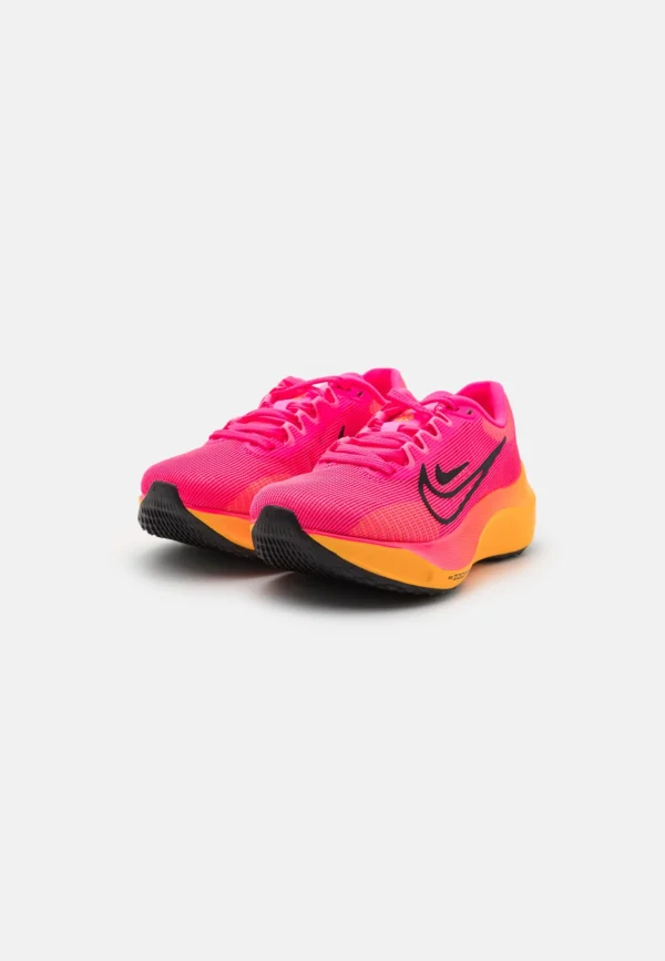 Nike Performance Zoom Fly 5 – Chaussures De Running Neutres – Hyper Pink/Black/Laser Orange 5