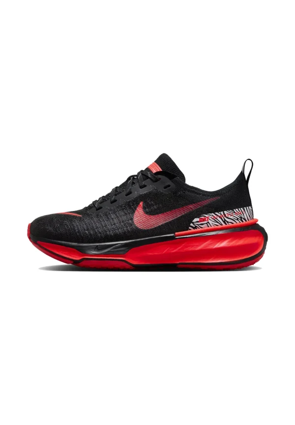 Nike Performance Zoomx Invincible Run Fk 3 – Chaussures De Running Neutres – Black Velvet Brown White Bright Crimson 1