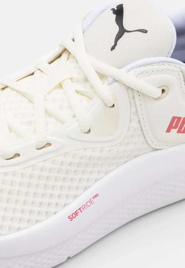 Puma Softride Pro – Chaussures De Course – Warm White/Heartfelt/White 7