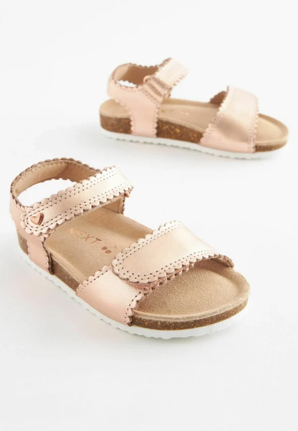 Next Standard Fit – Chaussures Premiers Pas – Rose Gold Leather 3