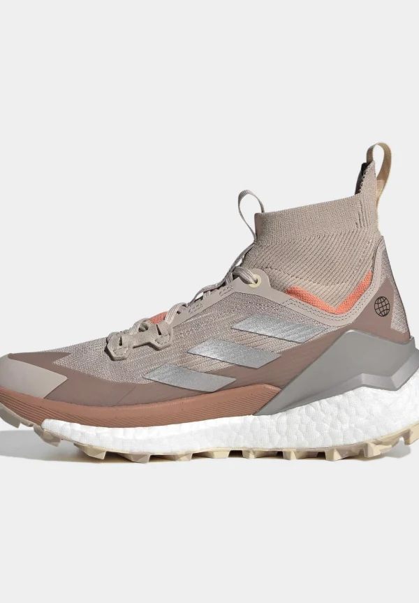 ADIDAS PERFORMANCE Terrex Free Hiker 2 – Chaussures De Marche – Taupe Taupe Met Impact Orange 9