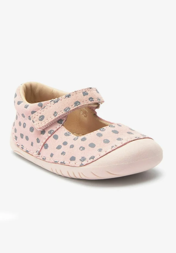 Next Crawler Mary Jane Wide Fit G – Chaussures Premiers Pas – Pink Spot Leather 3