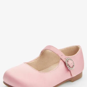 Next Bridesmaid Collection Mary Jane Occasion – Chaussures Premiers Pas – Pink Stain Resistant Satin 11