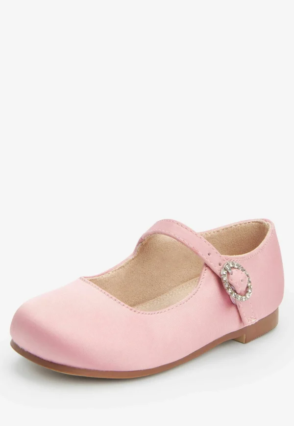 Next Bridesmaid Collection Mary Jane Occasion – Chaussures Premiers Pas – Pink Stain Resistant Satin 3