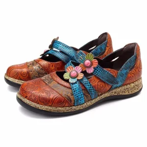 Chaussures Vintage Femme Printemps 15