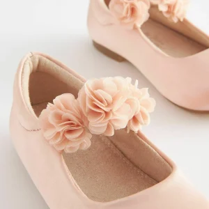 Next Bridesmaid Collection Corsage – Chaussures Premiers Pas – Pink Stain Resistant Satin 22