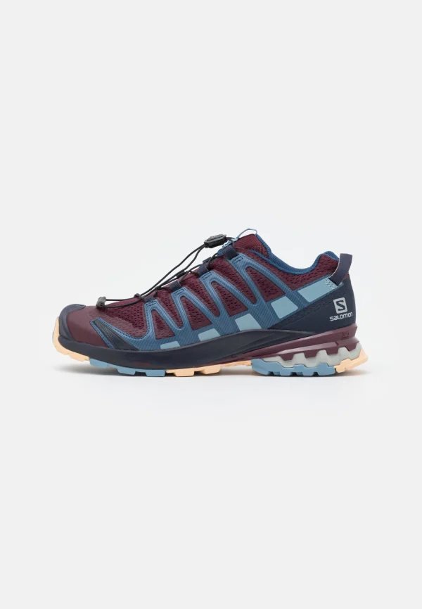 Salomon Xa Pro 3D V8 – Chaussures De Running – Wine Tasting/Night Sky/Almond Cream 1