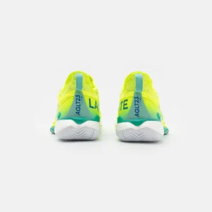 Lacoste Sport Ag-Lt23 Lite – Chaussures De Tennis Toutes Surfaces – Yellow/Green 12