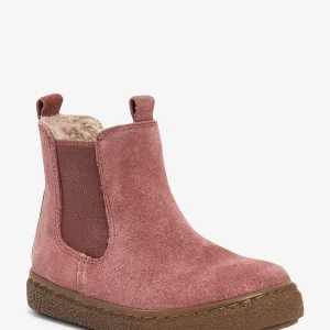 Next Chaussures Premiers Pas – Pink Water Repellent Suede 8