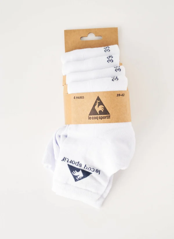 Le Coq Sportif Chaussette Unisexe Couleur Blanc 1