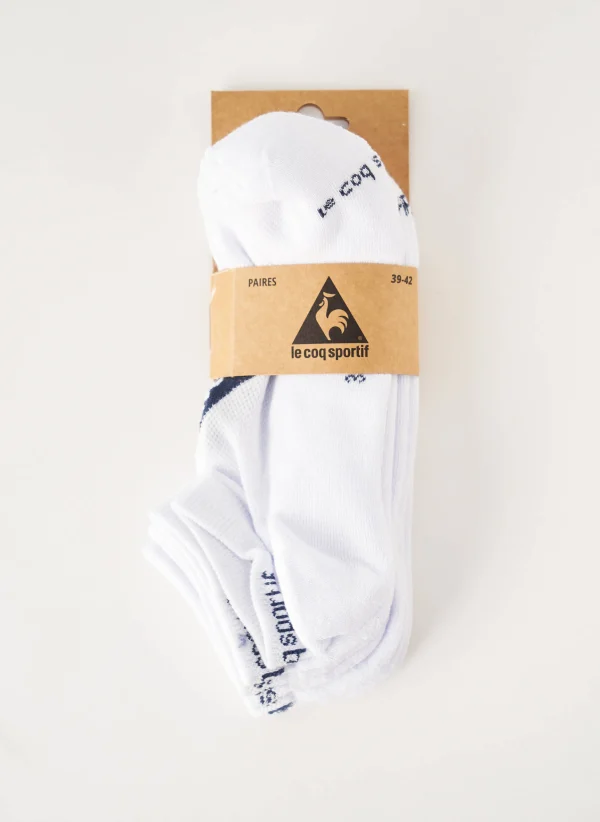 Le Coq Sportif Chaussette Unisexe Couleur Blanc 1