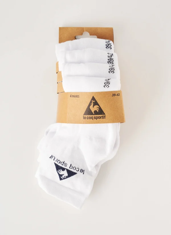 Le Coq Sportif Chaussette Unisexe Couleur Blanc 1