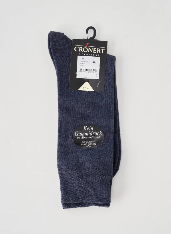 Cronert Chaussette Unisexe Couleur Bleu 1