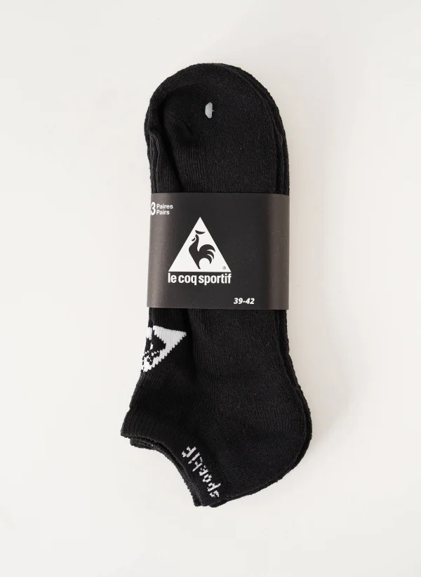 Le Coq Sportif Chaussette Unisexe Couleur Noir 1