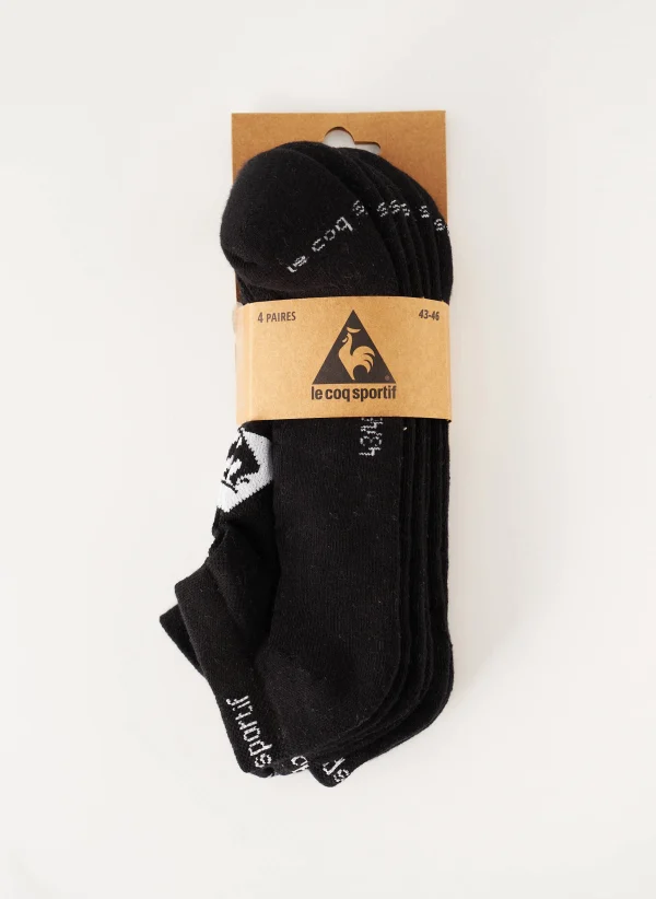 Le Coq Sportif Chaussette Unisexe Couleur Noir 1