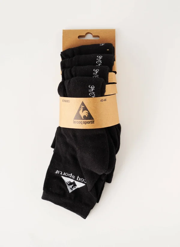 Le Coq Sportif Chaussette Unisexe Couleur Noir 1