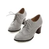 Chaussures Vintage Femme à Lacets Oxford 7