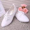 Chaussures Vintage Femme Blanche 7