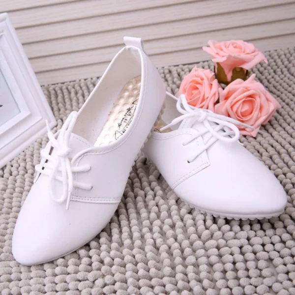 Chaussures Vintage Femme Blanche 1