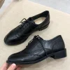 Chaussures Vintage Oxford Noir 10