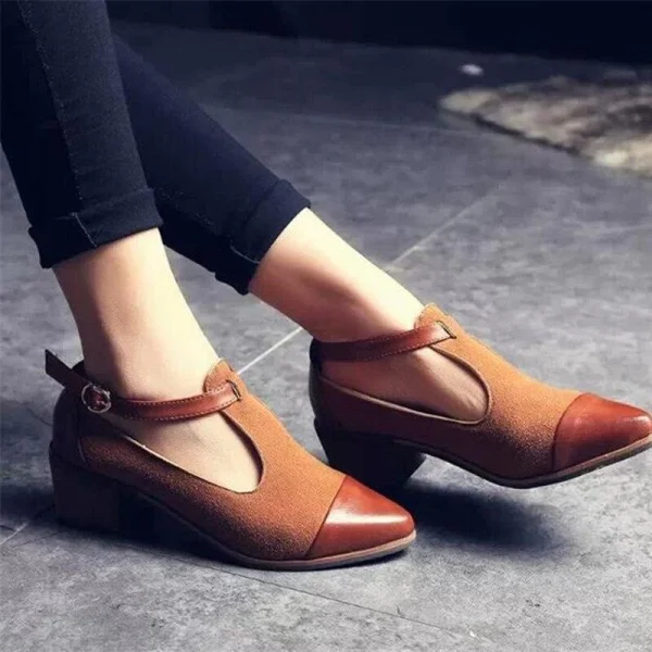 Chaussures Vintage Femme Style Casual 1