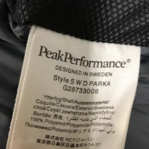 Peak Performance Ski Jacket Black WMN-INT-S Women 14