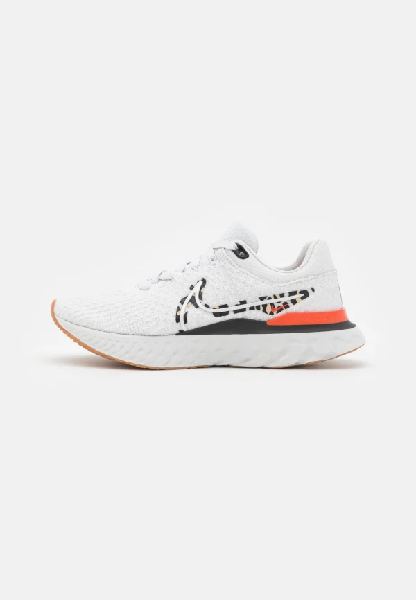 Nike Performance W React Infinity Run Fk 3 Lp – Chaussures De Running Neutres – Platinum Tint/Metallic Summit White/Team Orange/Black/Sail 1