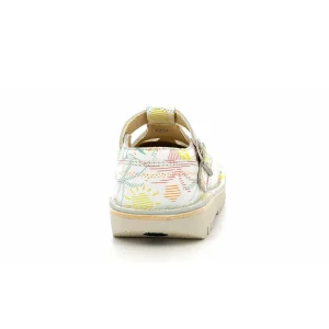 Kickers Mary Jane – Chaussures Premiers Pas – Blanc 11