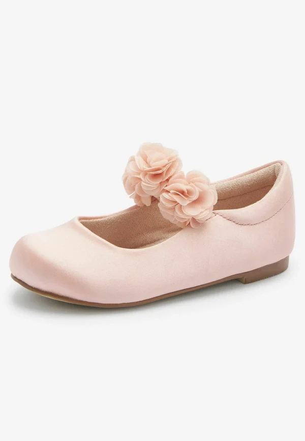 Next Bridesmaid Collection Corsage – Chaussures Premiers Pas – Pink Stain Resistant Satin 3