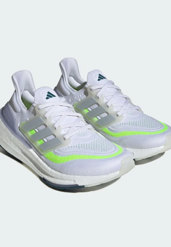 ADIDAS PERFORMANCE Light W – Chaussures De Running Neutres – Cloud White Blue Lucid Lemon 3