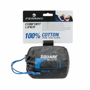 Promo 🔔 Ferrino Cotton Liner SQ – Drap de sac de couchage 👍 6