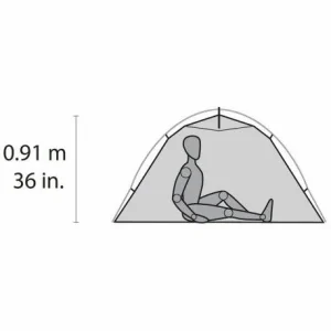 Remise ✨ MSR Hubba NX Solo – Tente 1 personne 3 saisons 🧨 20