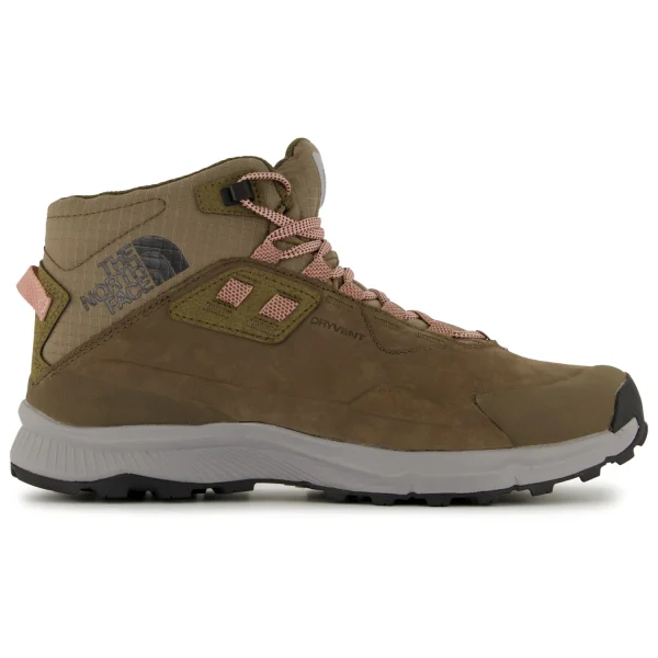 The North Face – Women’s Cragstone Leather Mid WP – Chaussures De Randonnée 1